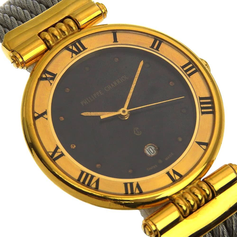 Other Other Philippe Charriol Celtic Stainless Steel Watch Metal Quartz 65.8.1288 DUTY FREE for USA Size ONE SIZE - 3 Thumbnail