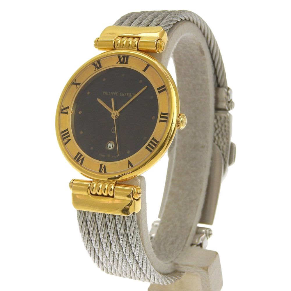 Other Other Philippe Charriol Celtic Stainless Steel Watch Metal Quartz 65.8.1288 DUTY FREE for USA Size ONE SIZE - 2 Thumbnail