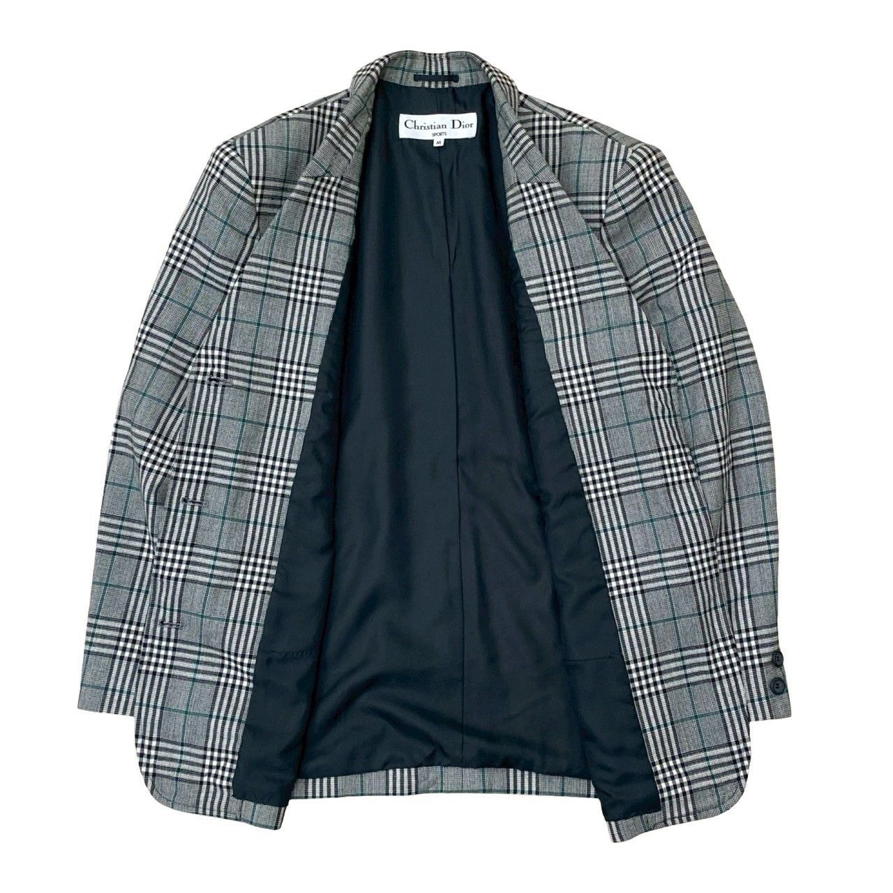 Dior Dior Christian Dior Wool Polyester Tailored Jacket Textile Outerwear DUTY FREE for USA Size ONE SIZE - 2 Thumbnail