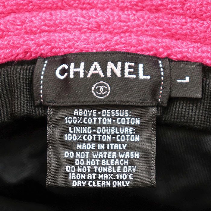 Chanel Chanel Chanel COCO Mark Embroidery Cotton Bucket Hat Textile Hats DUTY FREE for USA Size ONE SIZE - 10 Thumbnail