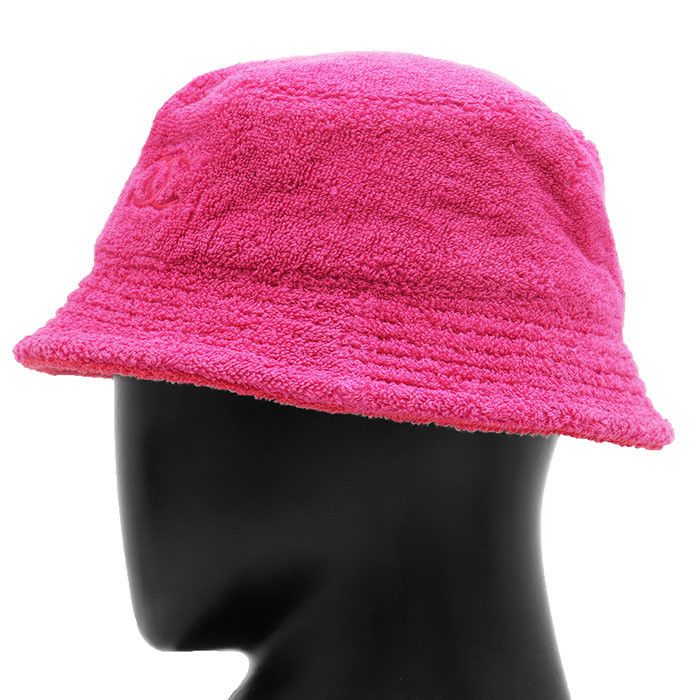 Chanel Chanel Chanel COCO Mark Embroidery Cotton Bucket Hat Textile Hats DUTY FREE for USA Size ONE SIZE - 4 Thumbnail