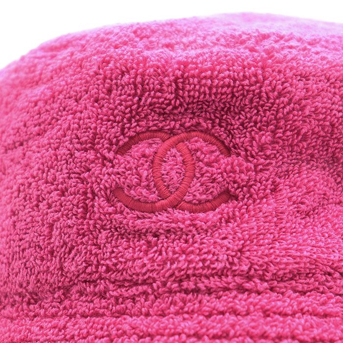 Chanel Chanel Chanel COCO Mark Embroidery Cotton Bucket Hat Textile Hats DUTY FREE for USA Size ONE SIZE - 13 Thumbnail