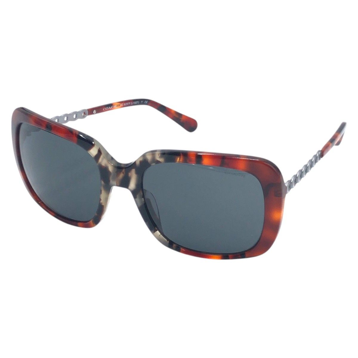 Coach Coach COACH amber grey multi tort Sunglasses Plastic / Synthetic Sunglasses 57▫︎20 140 3N DUTY FREE for USA Size ONE SIZE - 2 Thumbnail