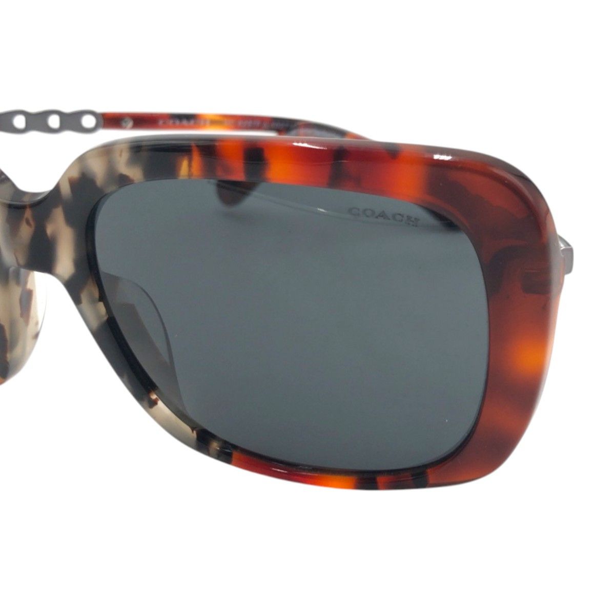 Coach Coach COACH amber grey multi tort Sunglasses Plastic / Synthetic Sunglasses 57▫︎20 140 3N DUTY FREE for USA Size ONE SIZE - 5 Thumbnail