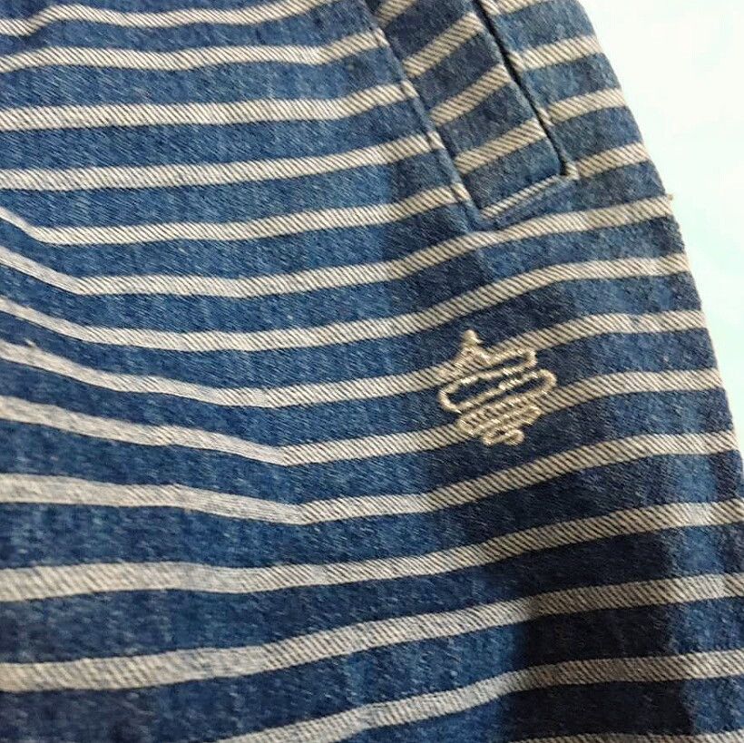 Aldies Striped Pants by ALDIES for Summer Style Size US 30 / EU 46 - 2 Thumbnail