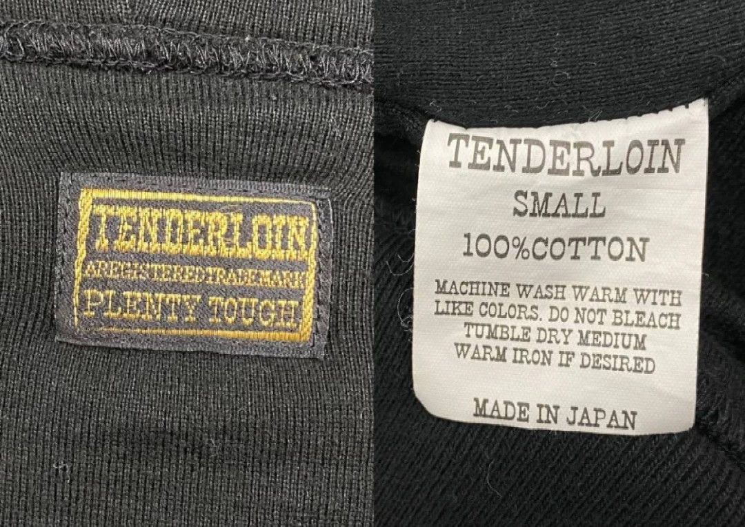 Tenderloin Tenderloin Black Hooded Sweatshirt Small Size US S / EU 44-46 / 1 - 3 Thumbnail