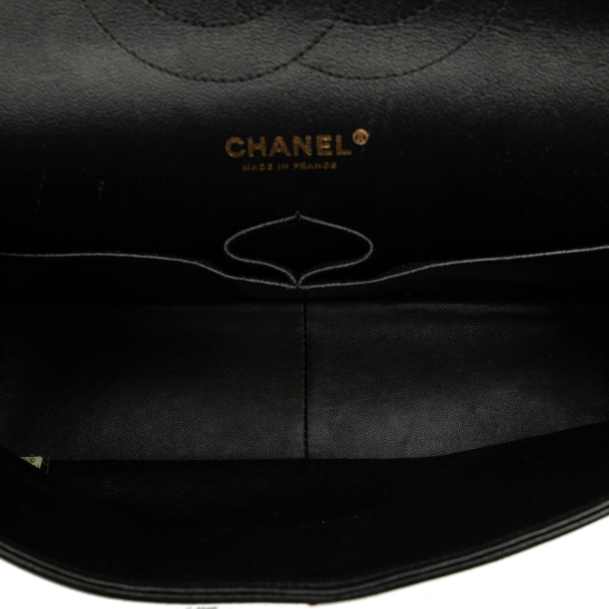 Chanel Chanel Jumbo Classic Chevron Lambskin Double Flap Size ONE SIZE - 4 Thumbnail