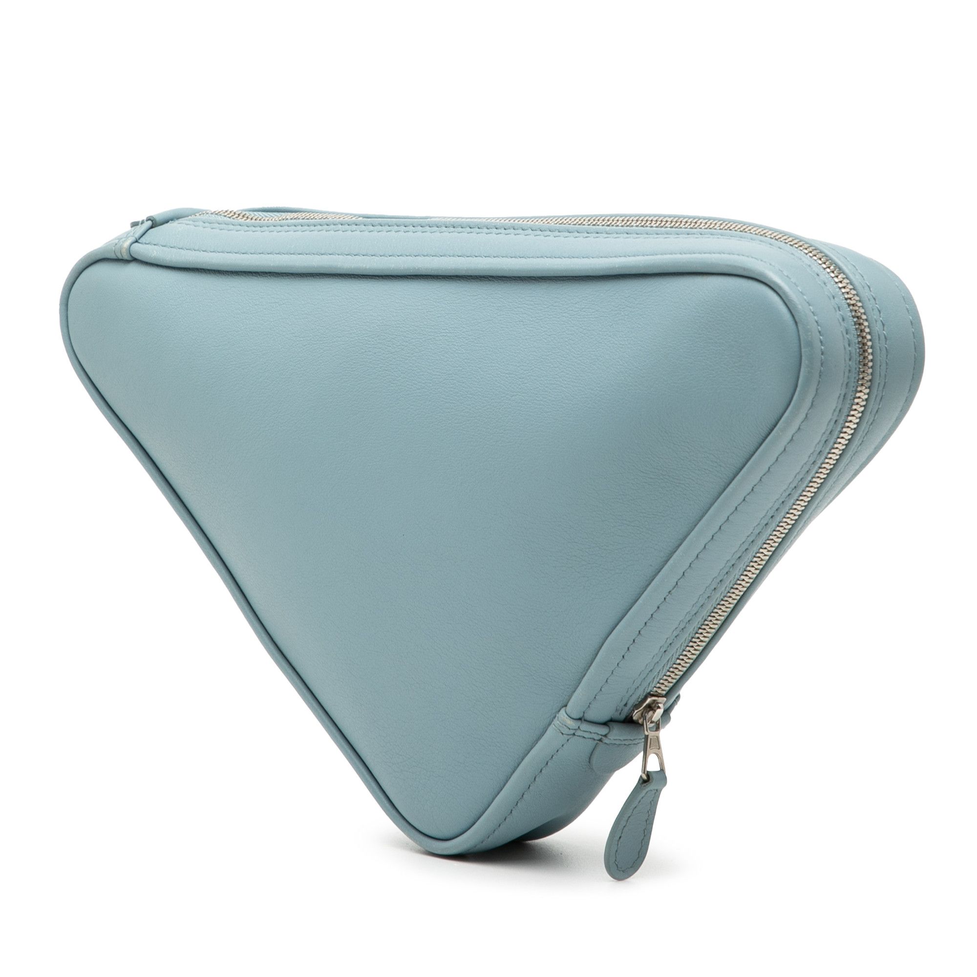 Balenciaga Balenciaga Medium Leather Triangle Clutch Size ONE SIZE - 2 Thumbnail