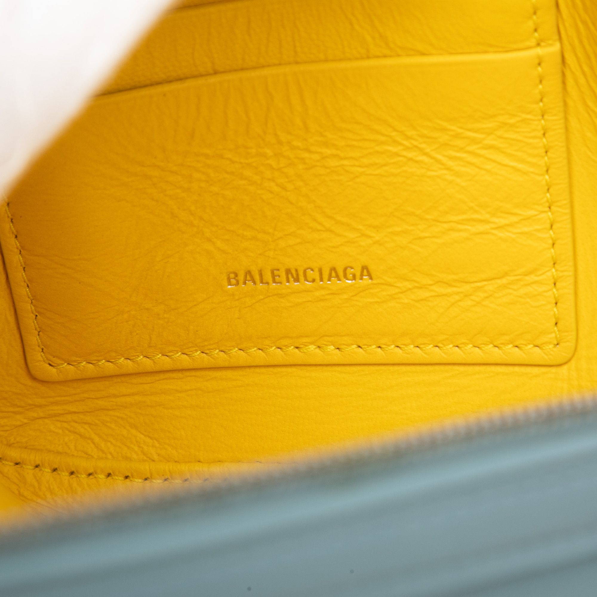 Balenciaga Balenciaga Medium Leather Triangle Clutch Size ONE SIZE - 5 Thumbnail