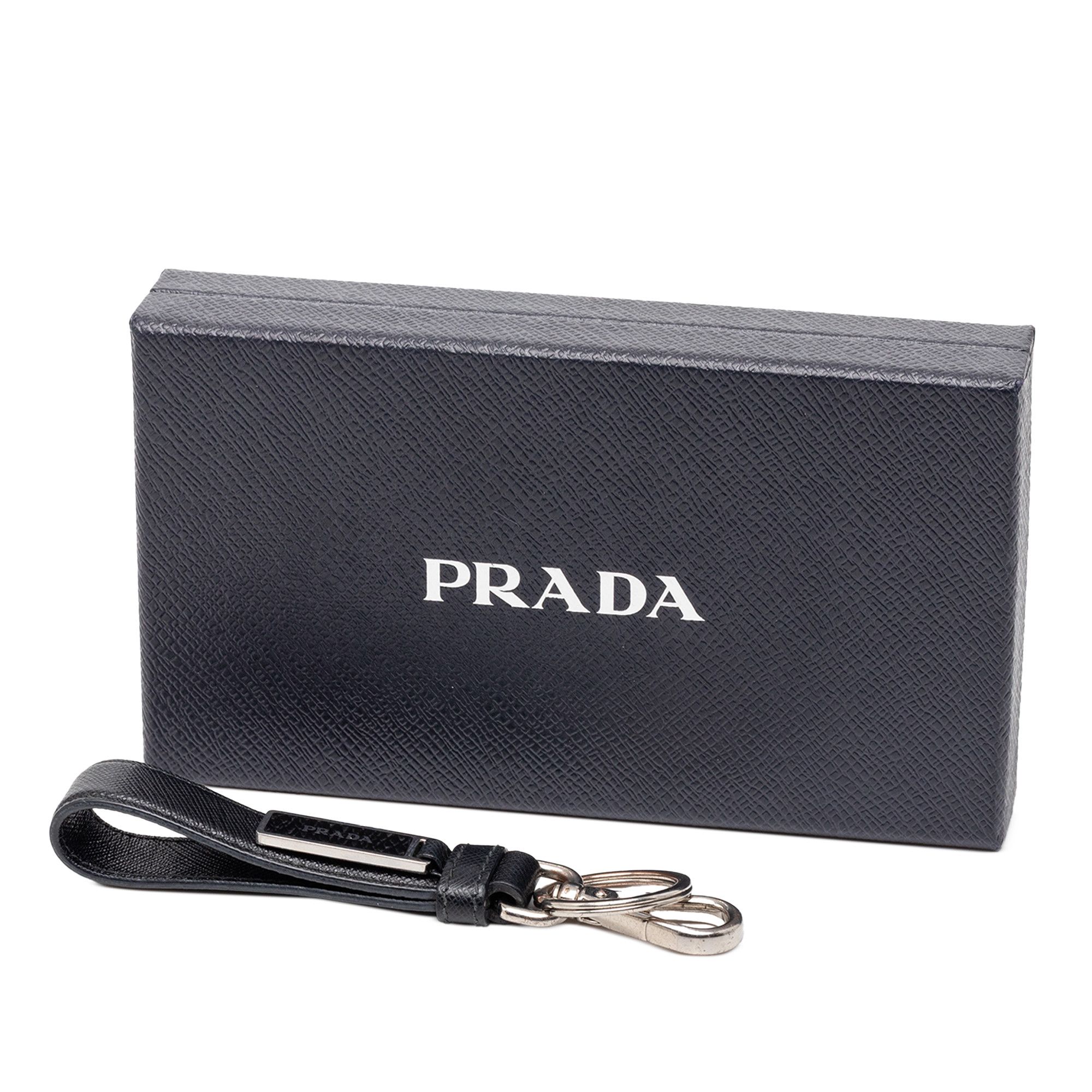 Prada Prada Saffiano Logo Key Chain Size ONE SIZE - 5 Thumbnail