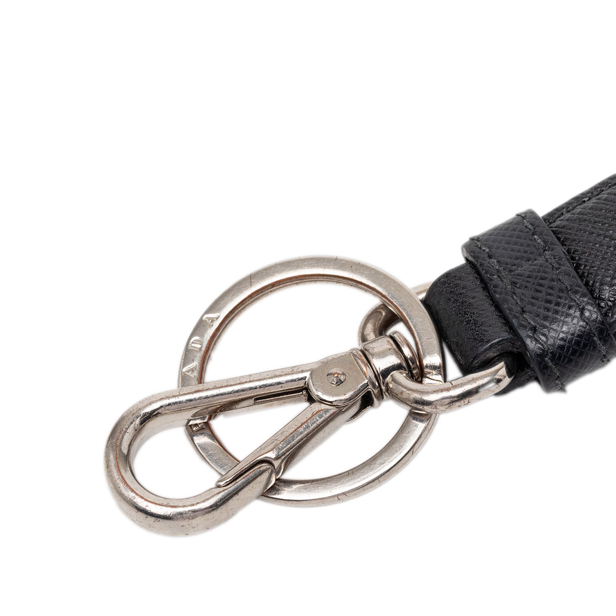 Prada Prada Saffiano Logo Key Chain Size ONE SIZE - 4 Thumbnail