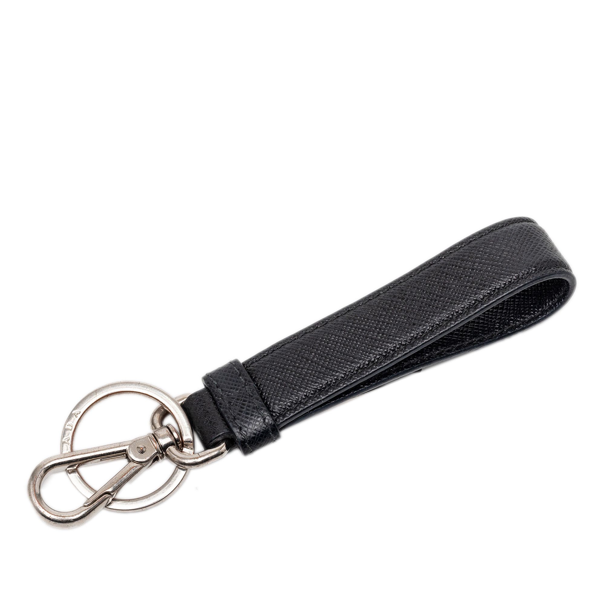 Prada Prada Saffiano Logo Key Chain Size ONE SIZE - 2 Thumbnail