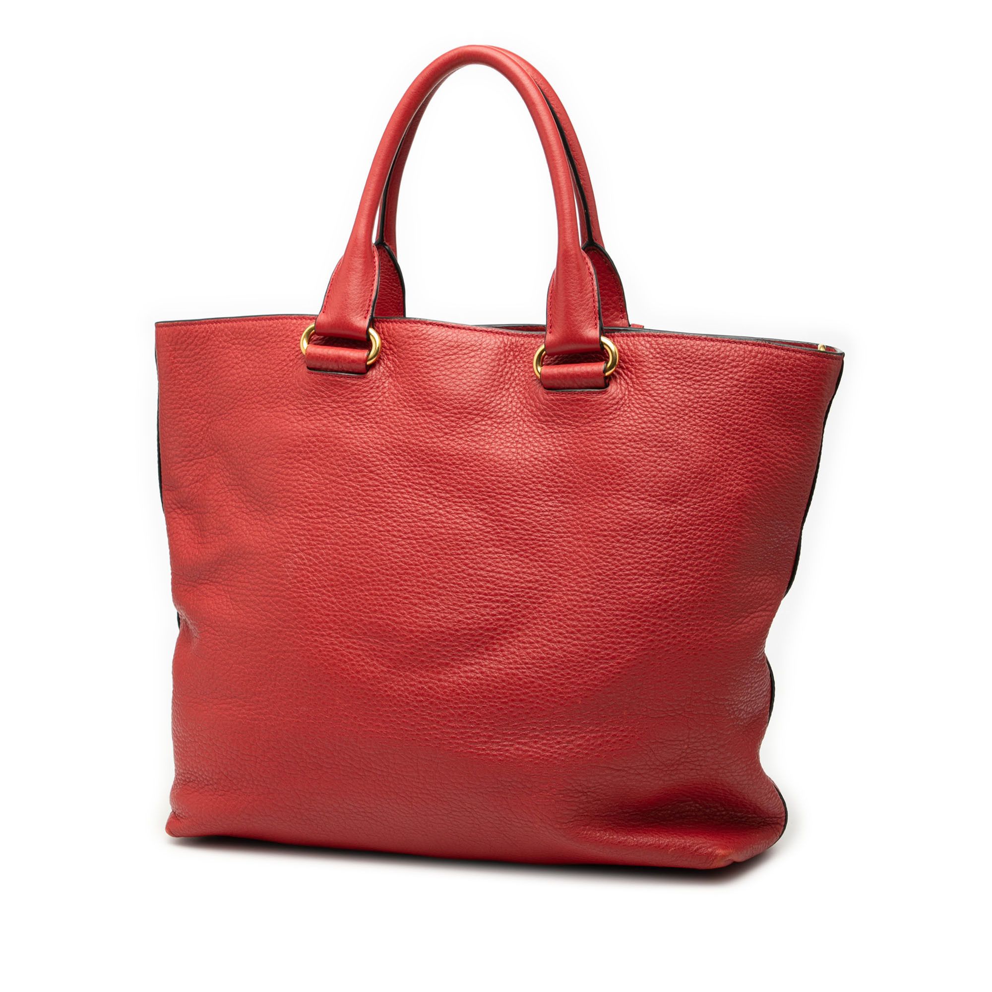 Prada Prada Vitello Daino Open Convertible Tote Size ONE SIZE - 2 Thumbnail