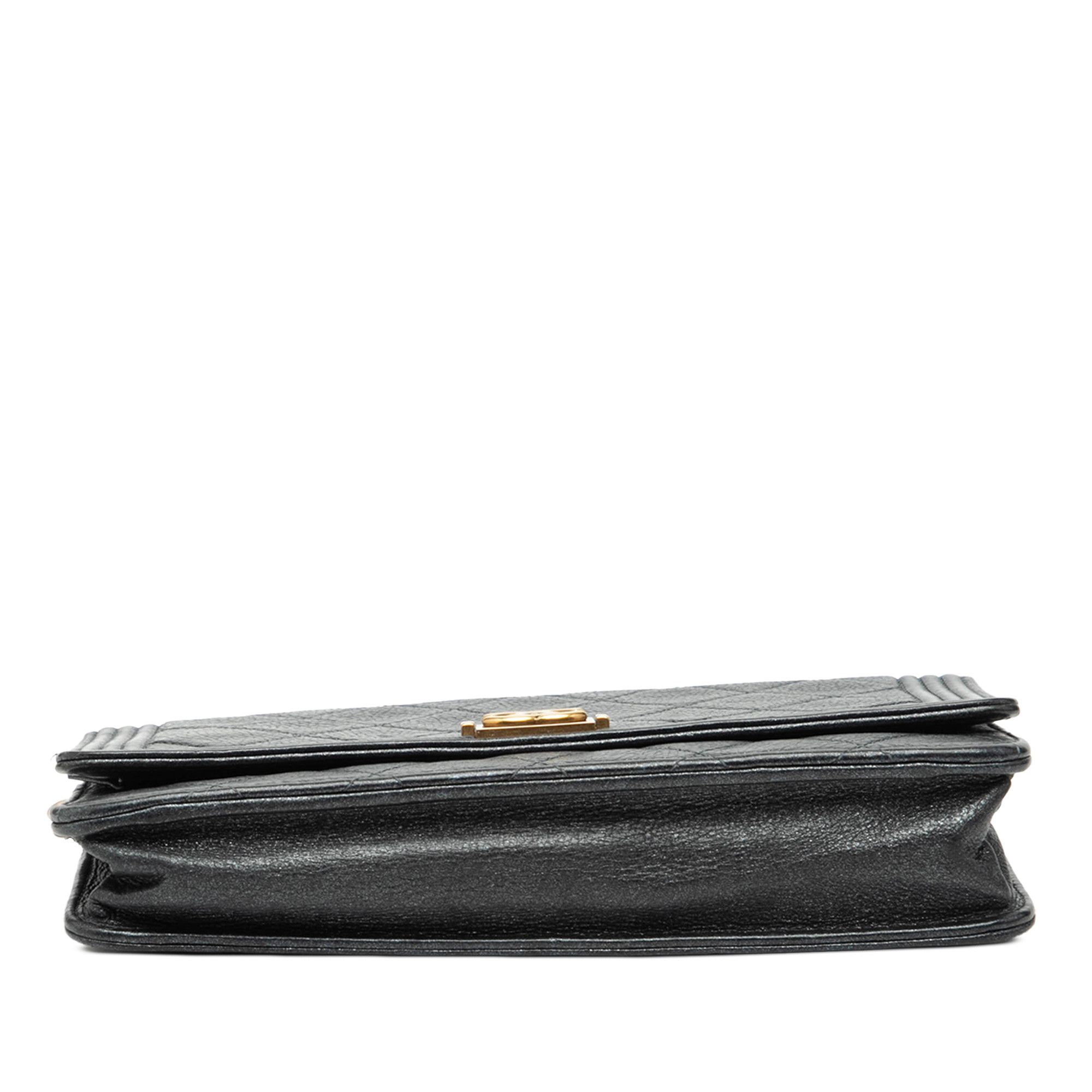 Chanel Chanel Quilted Calfskin Boy Wallet on Chain Size ONE SIZE - 3 Thumbnail