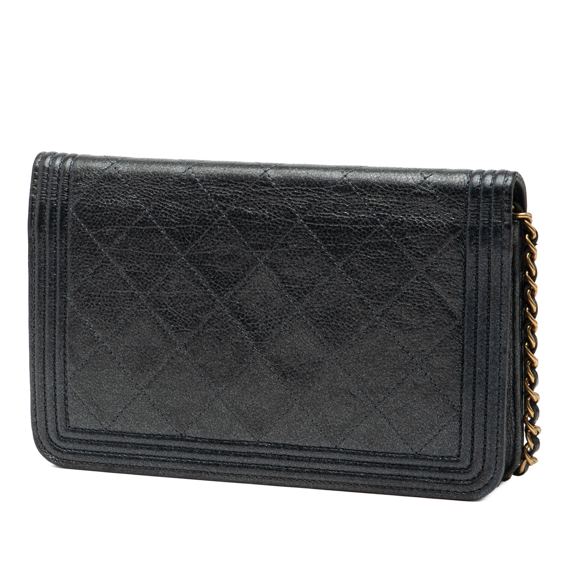 Chanel Chanel Quilted Calfskin Boy Wallet on Chain Size ONE SIZE - 2 Thumbnail