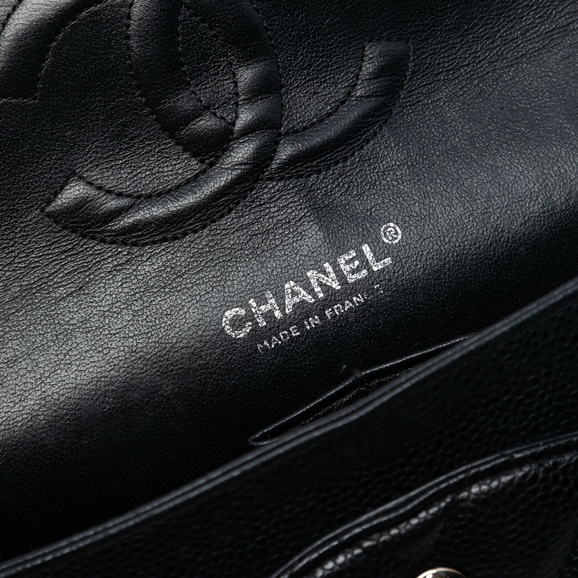 Chanel Chanel Medium Classic Caviar Double Flap Size ONE SIZE - 5 Thumbnail