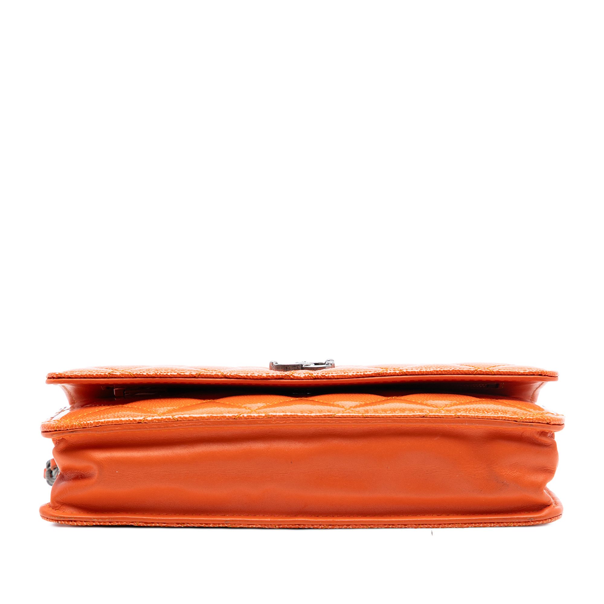 Chanel Chanel Paris Dallas CC Quilted Patent Goatskin Wallet on Chain Size ONE SIZE - 3 Thumbnail