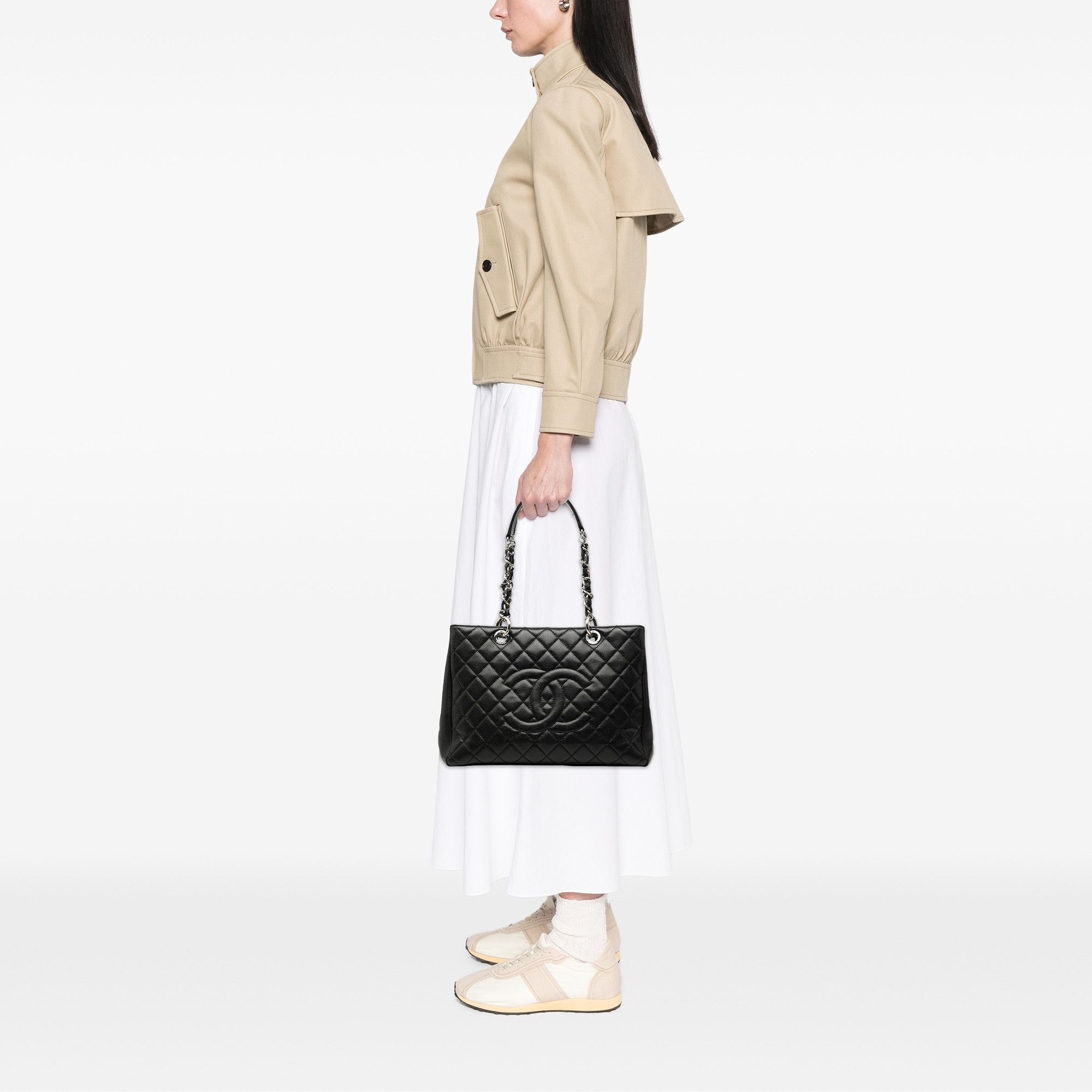 Chanel Caviar Grand Shopping Tote