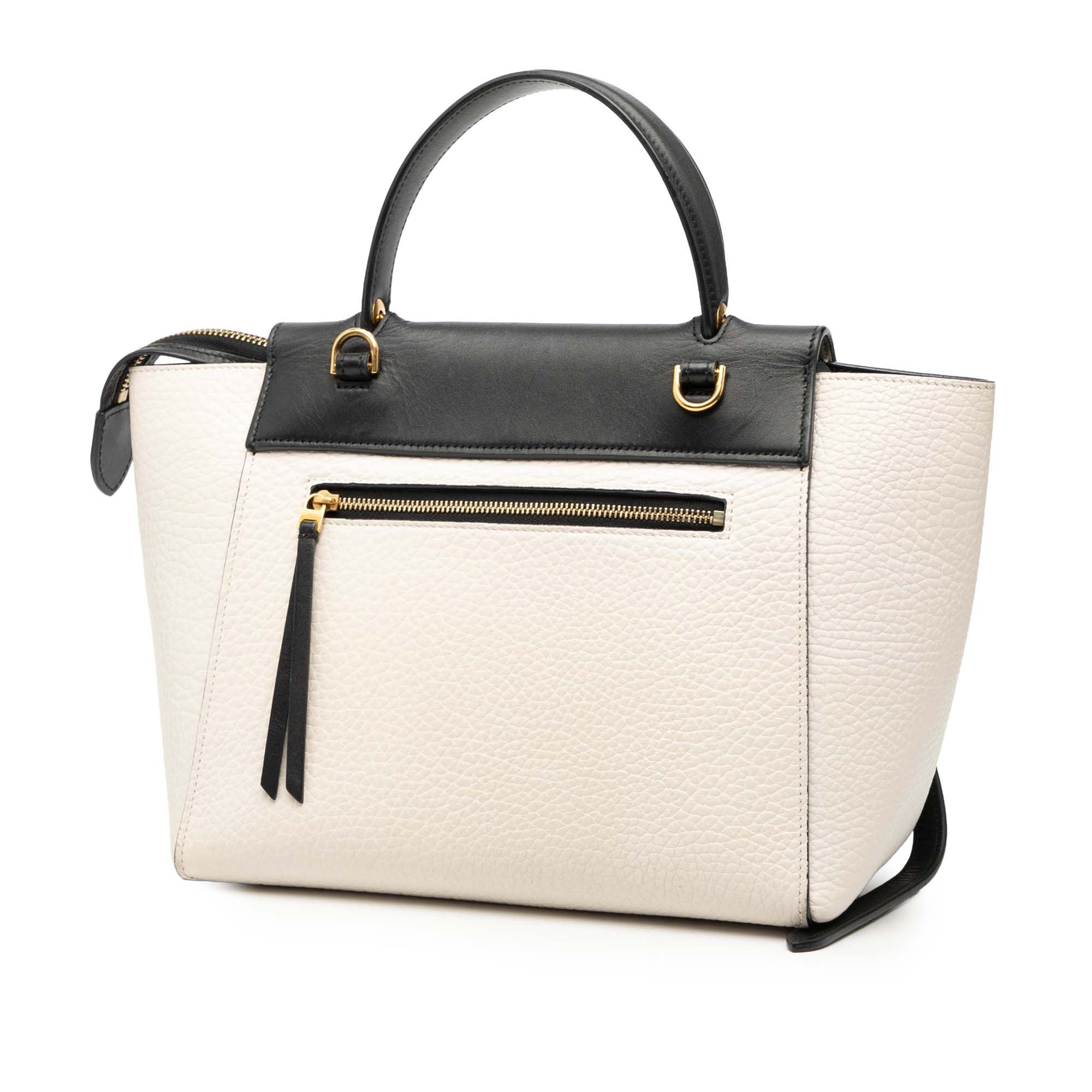 Celine Celine Micro Bicolor Leather Belt Satchel Size ONE SIZE - 2 Thumbnail