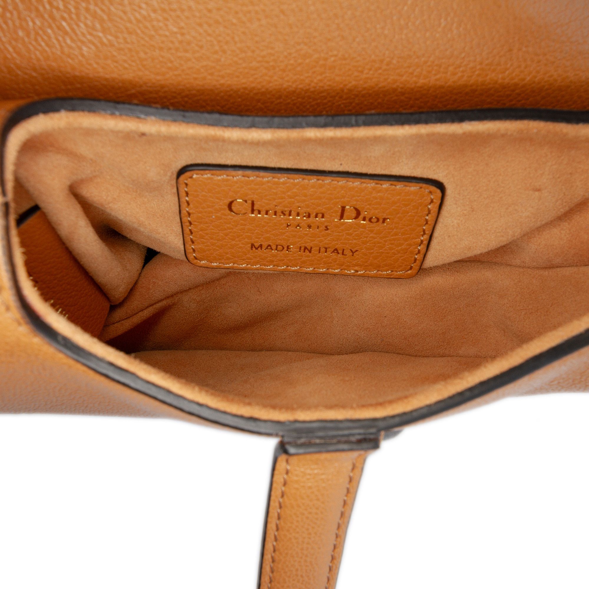 Dior Micro Goatskin Saddle Bag