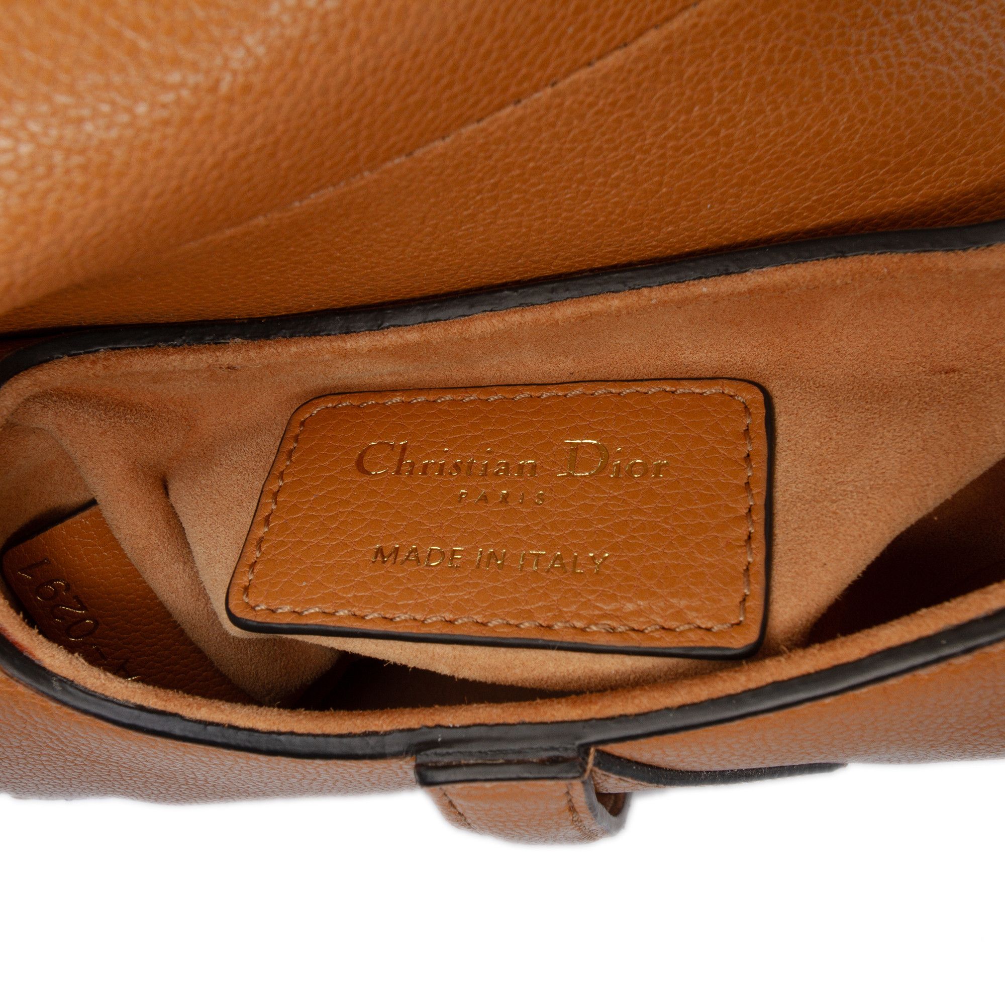 Dior Micro Goatskin Saddle Bag