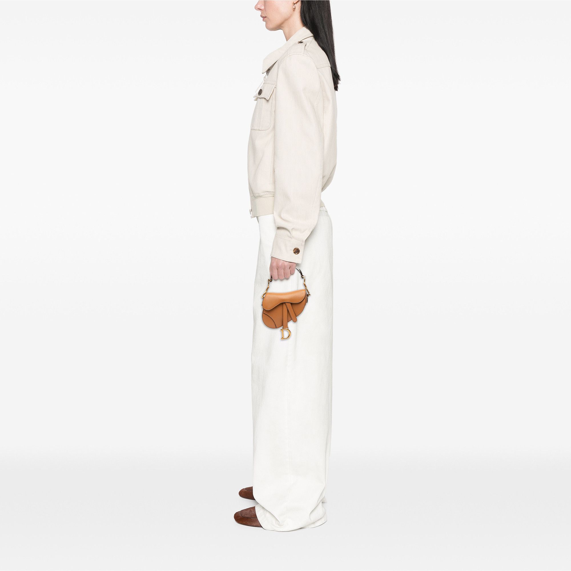 Dior Micro Goatskin Saddle Bag