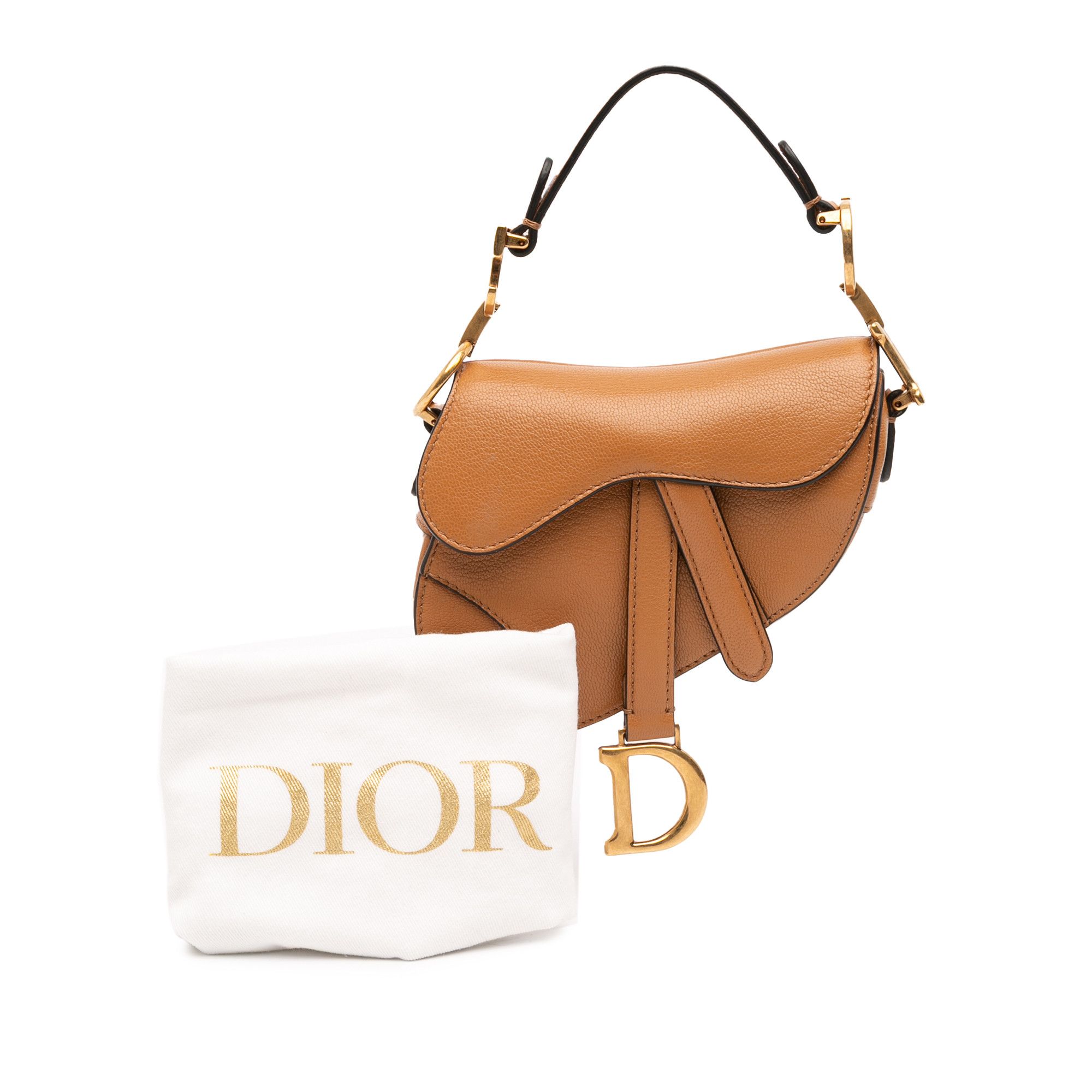 Dior Micro Goatskin Saddle Bag