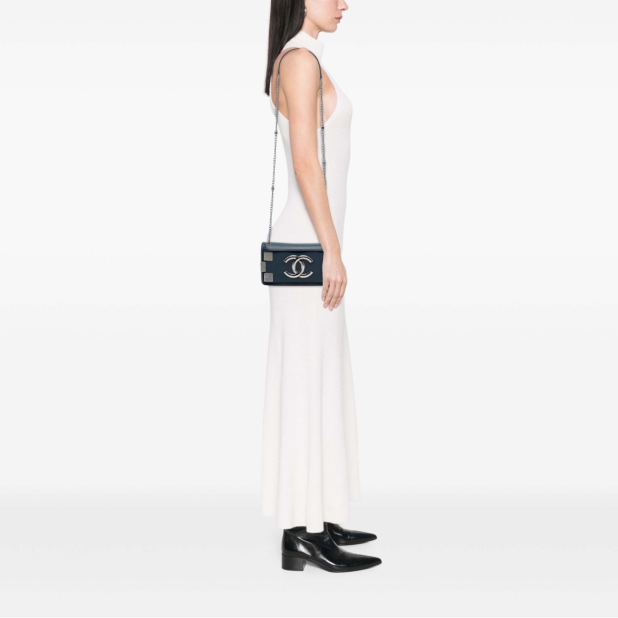 Chanel Chanel Lambskin and Acrylic Boy Brick Horizontal Flap Size ONE SIZE - 7 Thumbnail