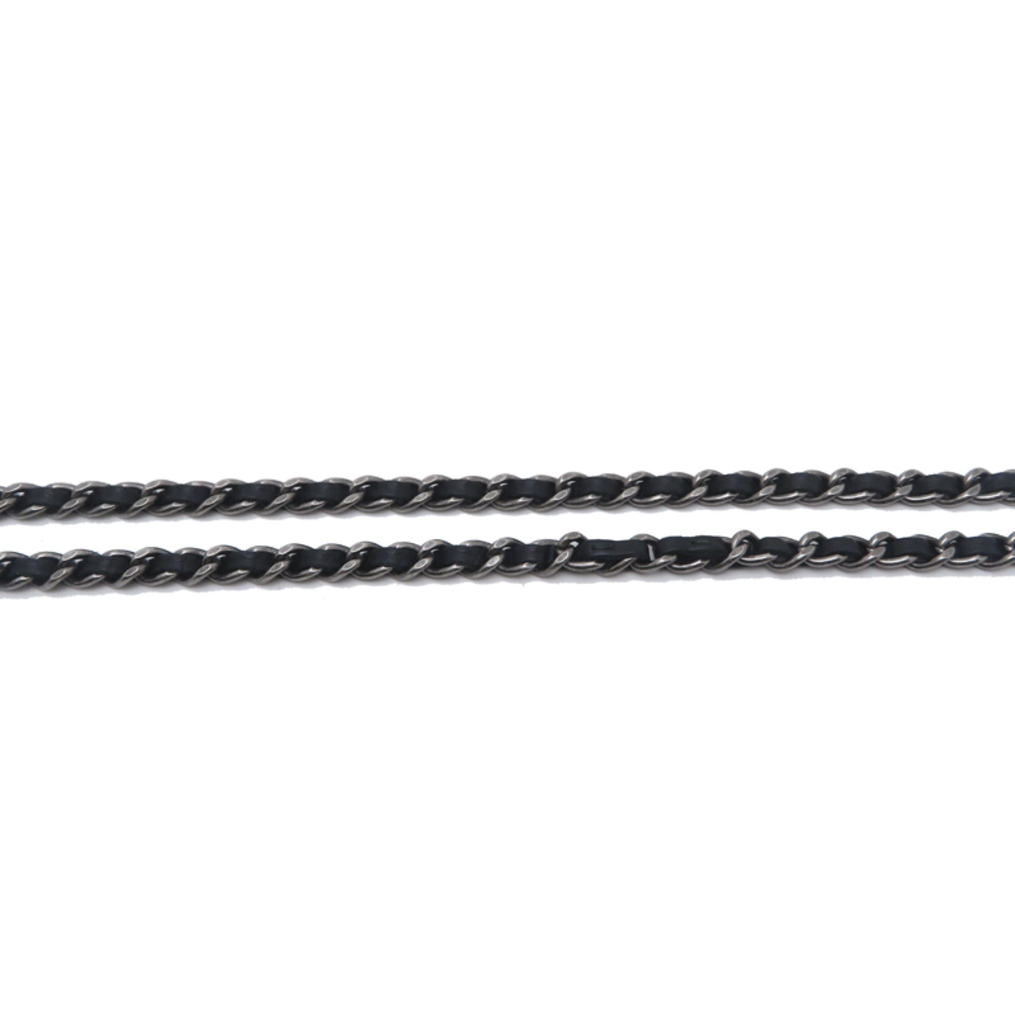 Chanel Chanel Chain Wallet Women's Shoulder Bag AP1437 Lamb Black Size ONE SIZE - 5 Thumbnail