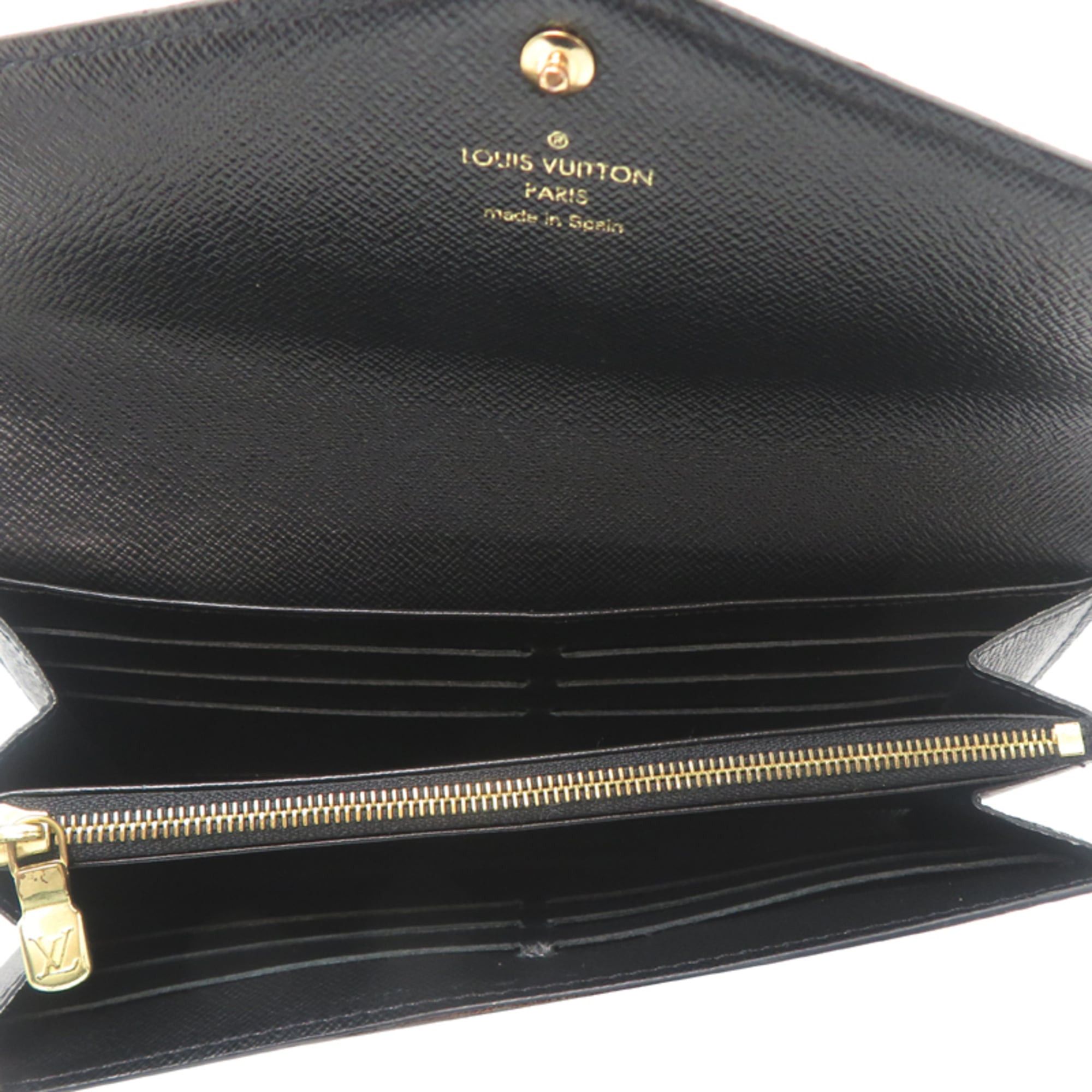 Louis Vuitton Louis Vuitton Portefeuille Sarah Women's Long Wallet M62099 (Discontinued) Monogram Brown Size ONE SIZE - 5 Thumbnail