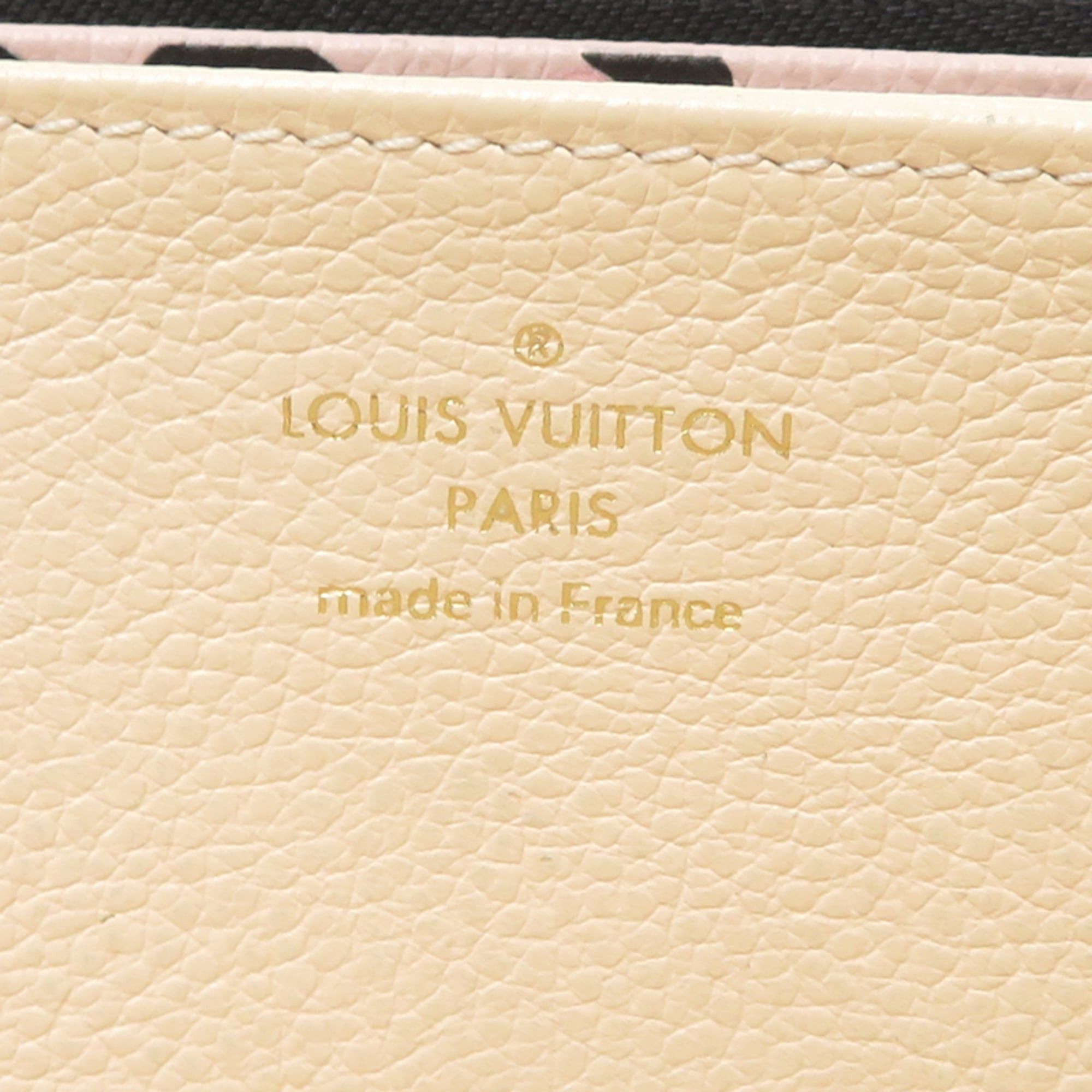 Louis Vuitton Louis Vuitton Wild at Heart Zippy Wallet Women's Long M80685 (Discontinued) Monogram Empreinte Crème (Beige) Size ONE SIZE - 7 Thumbnail