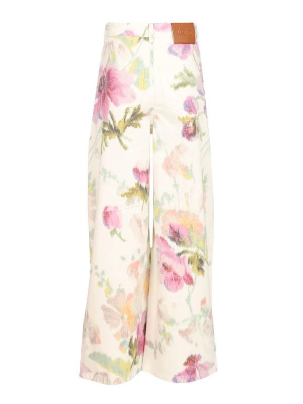 Loewe Loewe Floral Printed Jeans tag size 36 Women - USA Duties Paid Size 26" / US 2 / IT 38 - 2 Thumbnail