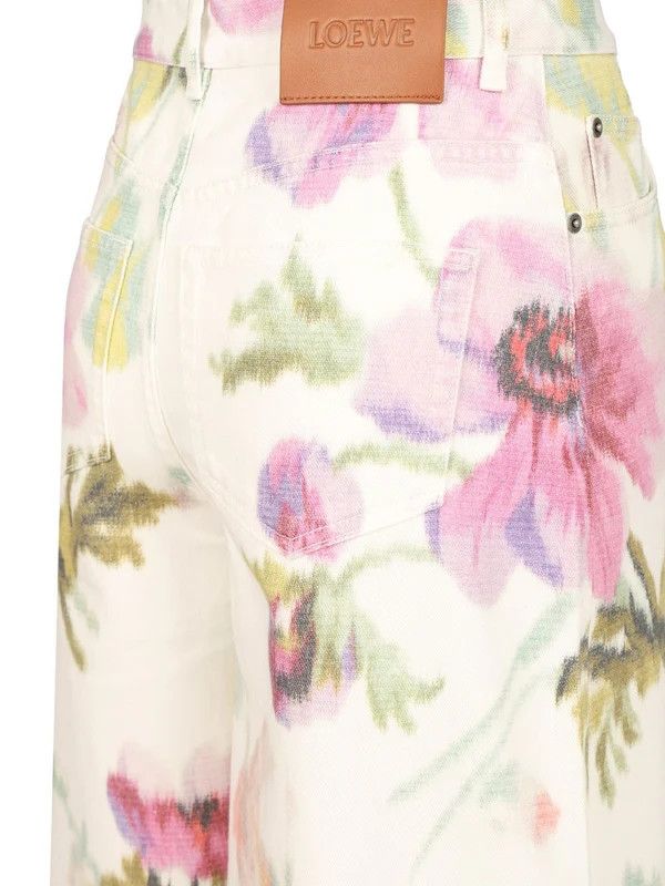 Loewe Loewe Floral Printed Jeans tag size 36 Women - USA Duties Paid Size 26" / US 2 / IT 38 - 4 Thumbnail