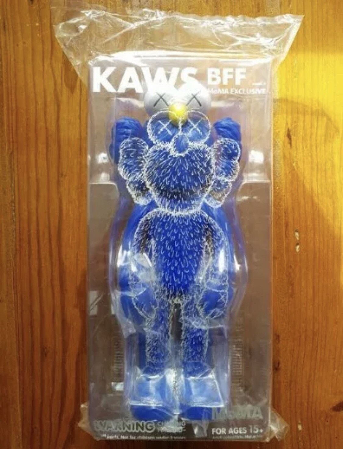 Kaws KAWS BFF (BLUE) MoMA Exclusive | Grailed