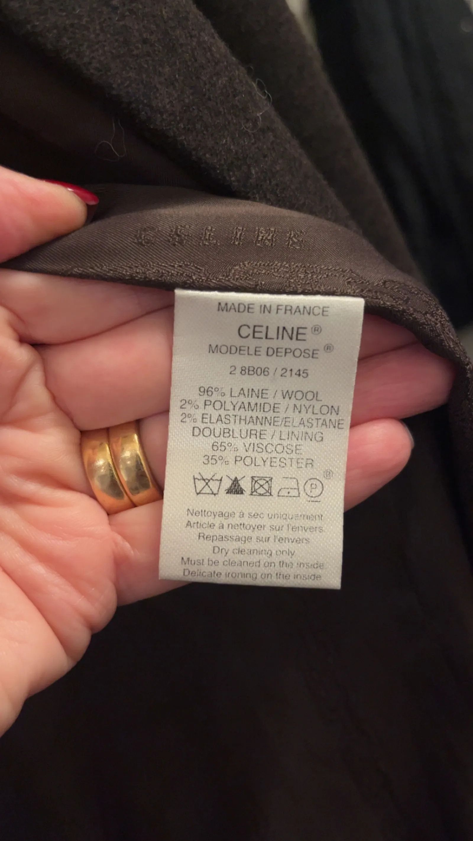 Celine Celine Celine Coat Size S / US 4 / IT 40 - 5 Thumbnail