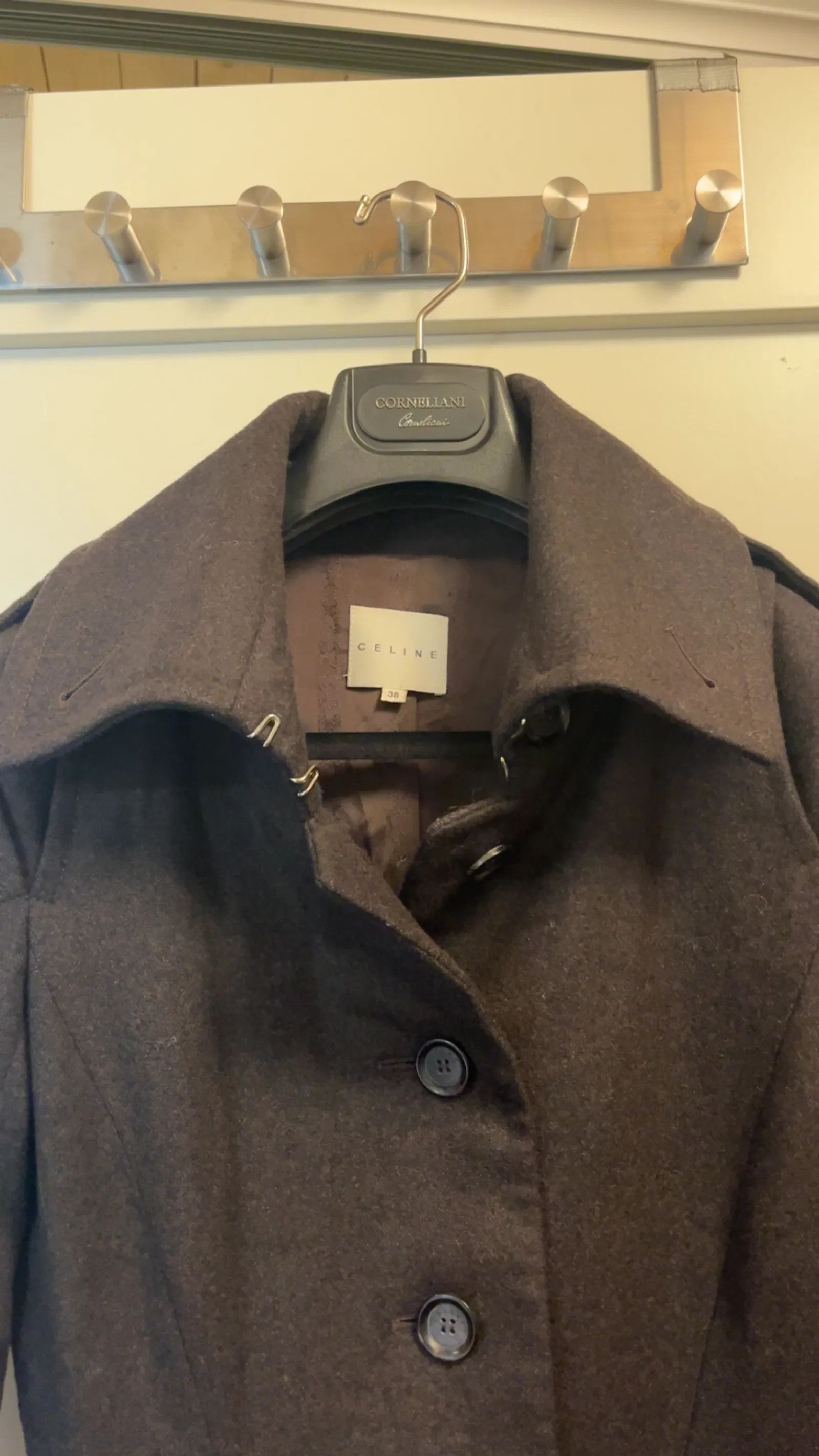 Celine Celine Celine Coat Size S / US 4 / IT 40 - 4 Thumbnail