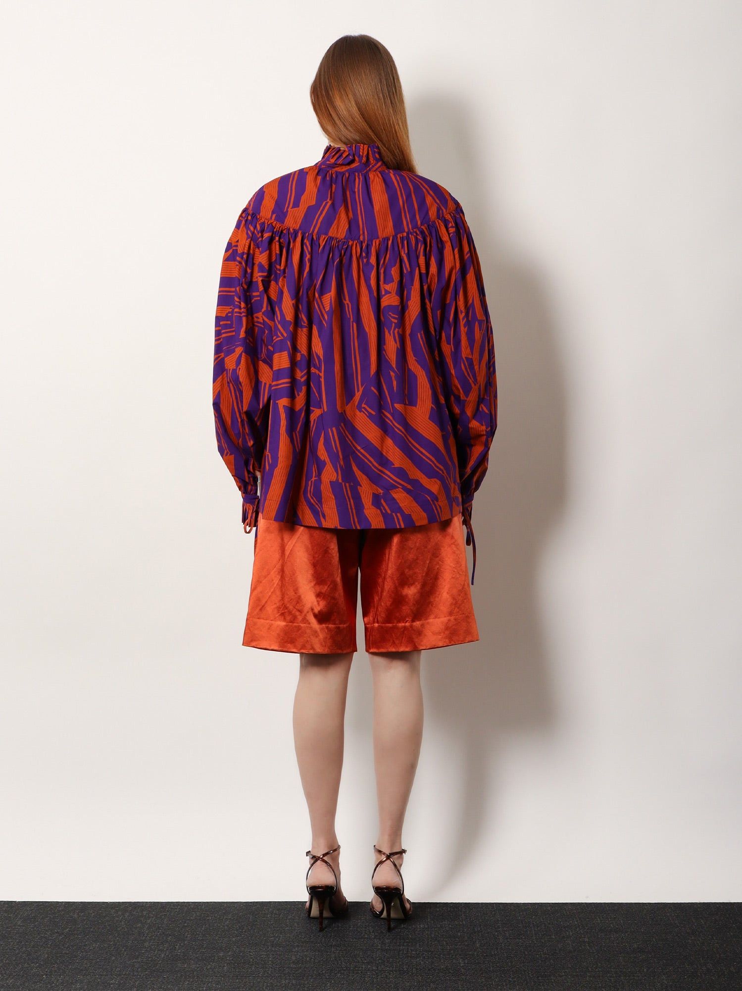Dries Van Noten Dries Van Noten Catya cotton shirt with Crushed Stripe print Tag Size M Women - USA Tariffs Included Size M / US 6-8 / IT 42-44 - 2 Thumbnail