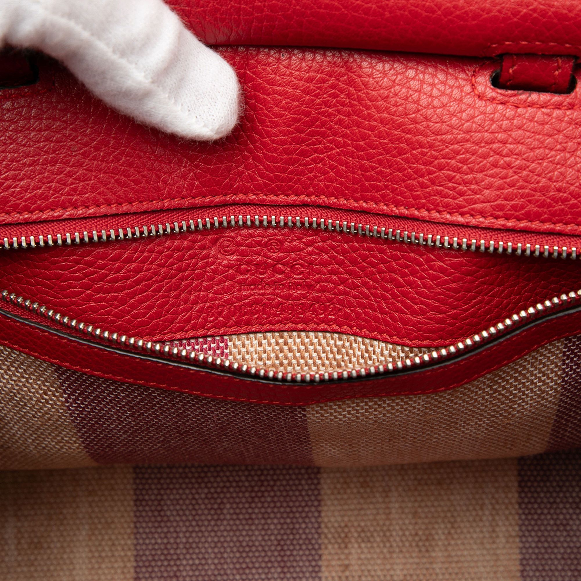 Gucci Gucci Small Leather Bamboo Daily Satchel Size ONE SIZE - 5 Thumbnail