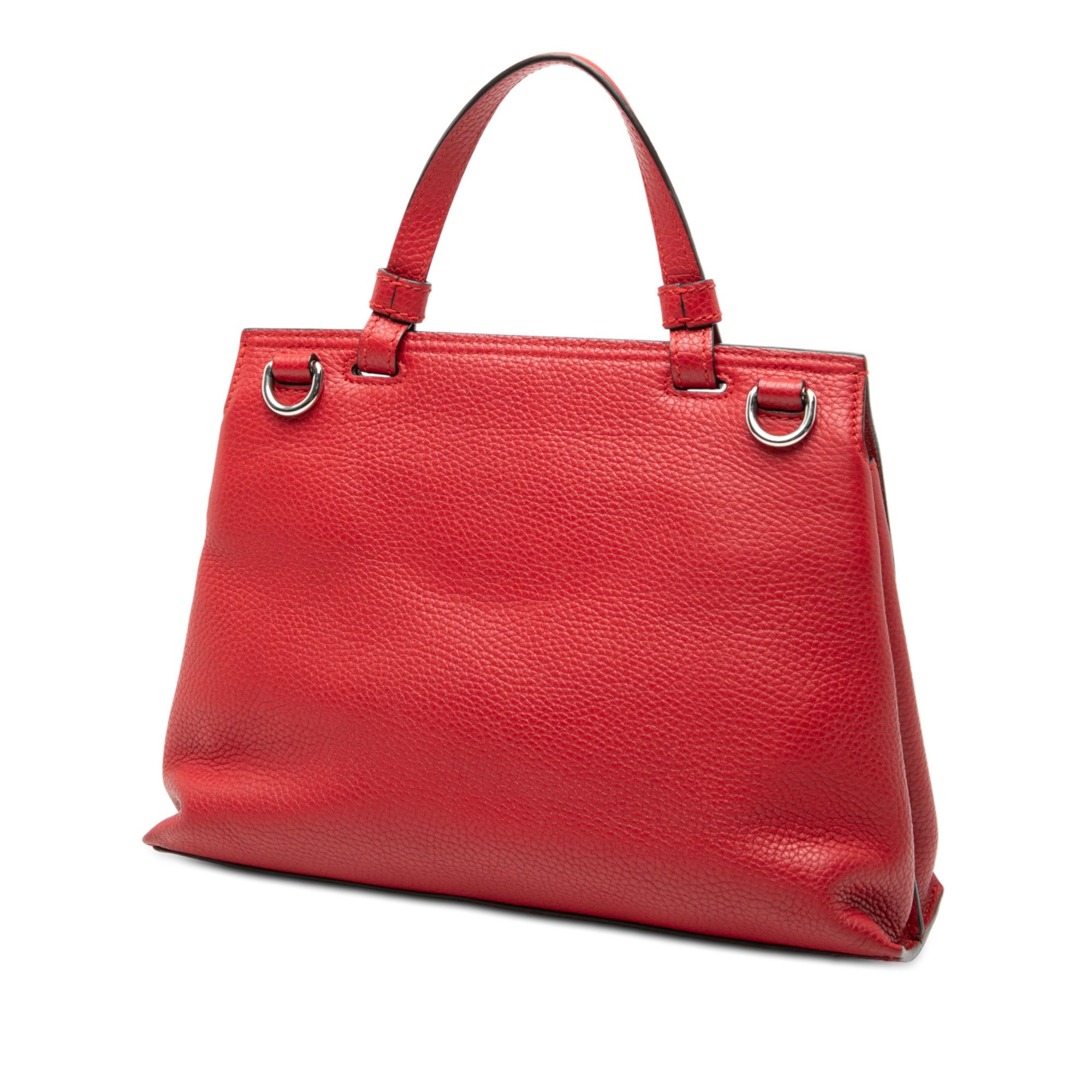 Gucci Gucci Small Leather Bamboo Daily Satchel Size ONE SIZE - 2 Thumbnail
