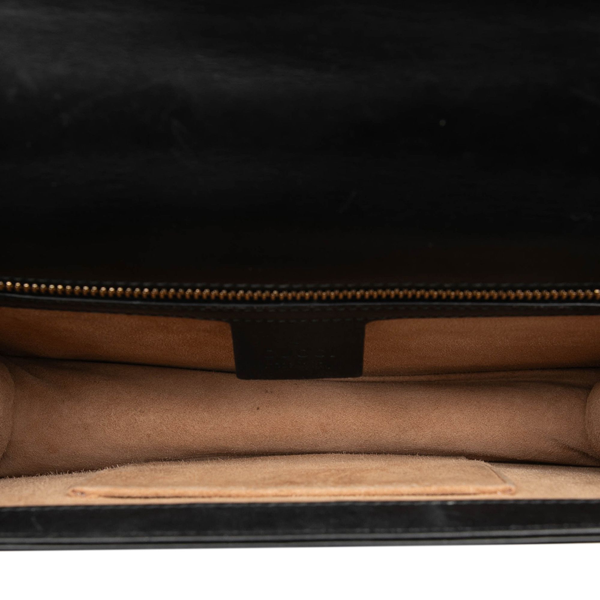Gucci Gucci Small Leather Sylvie Web Satchel Size ONE SIZE - 4 Thumbnail
