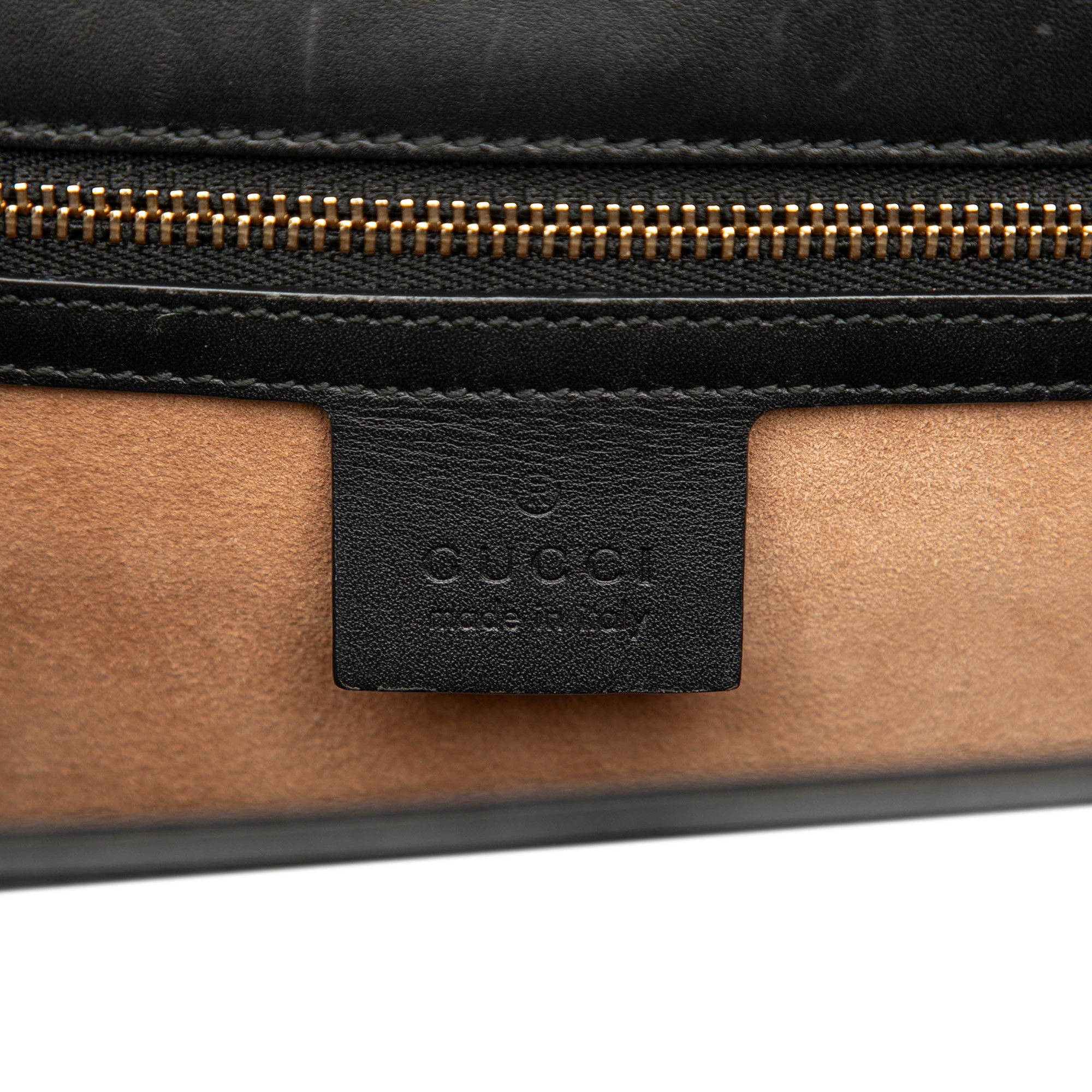 Gucci Gucci Small Leather Sylvie Web Satchel Size ONE SIZE - 5 Thumbnail