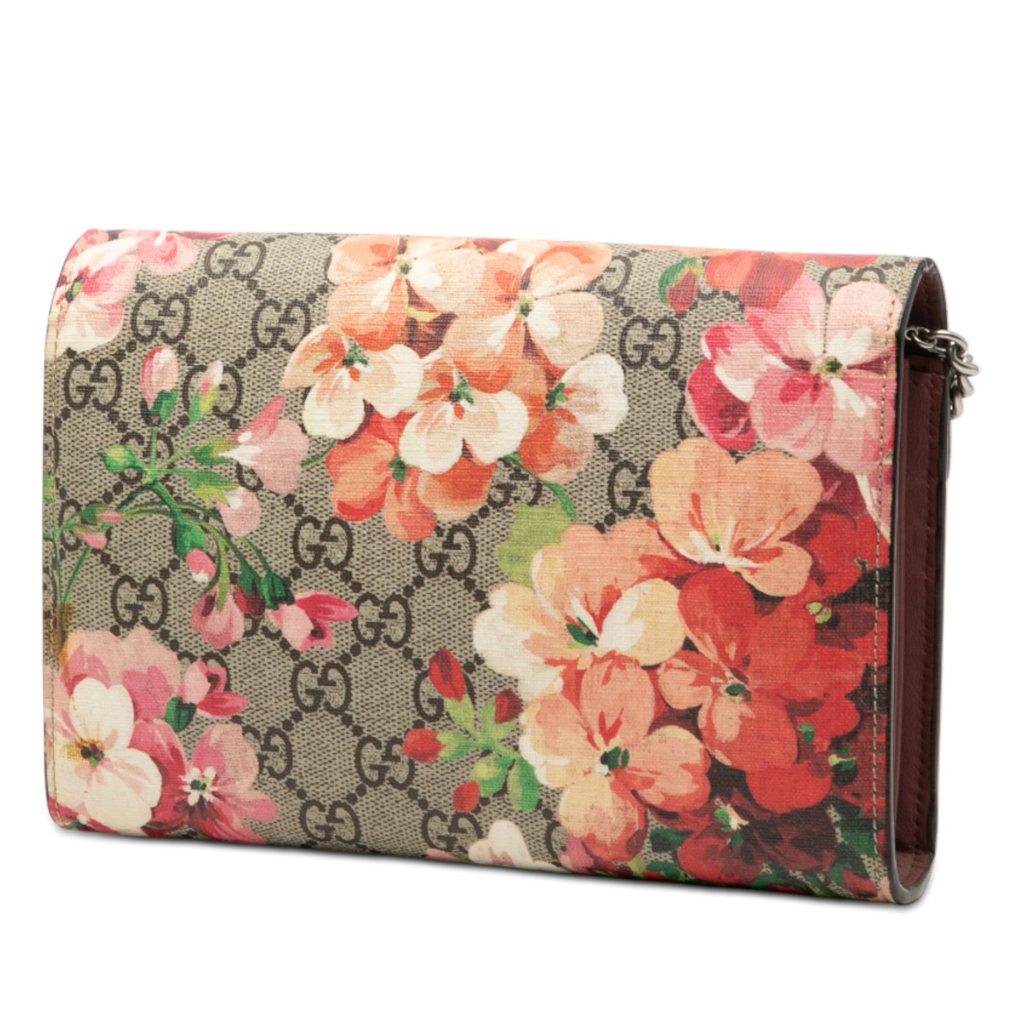 Gucci Gucci GG Supreme Blooms Dionysus Wallet on Chain Size ONE SIZE - 2 Thumbnail