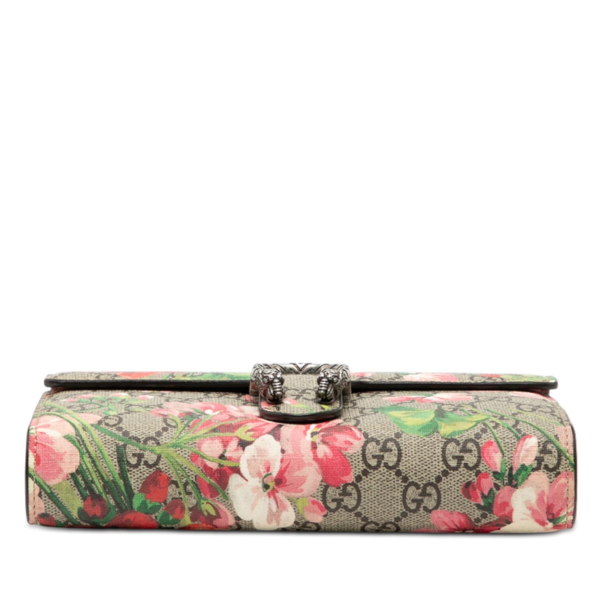 Gucci Gucci GG Supreme Blooms Dionysus Wallet on Chain Size ONE SIZE - 3 Thumbnail
