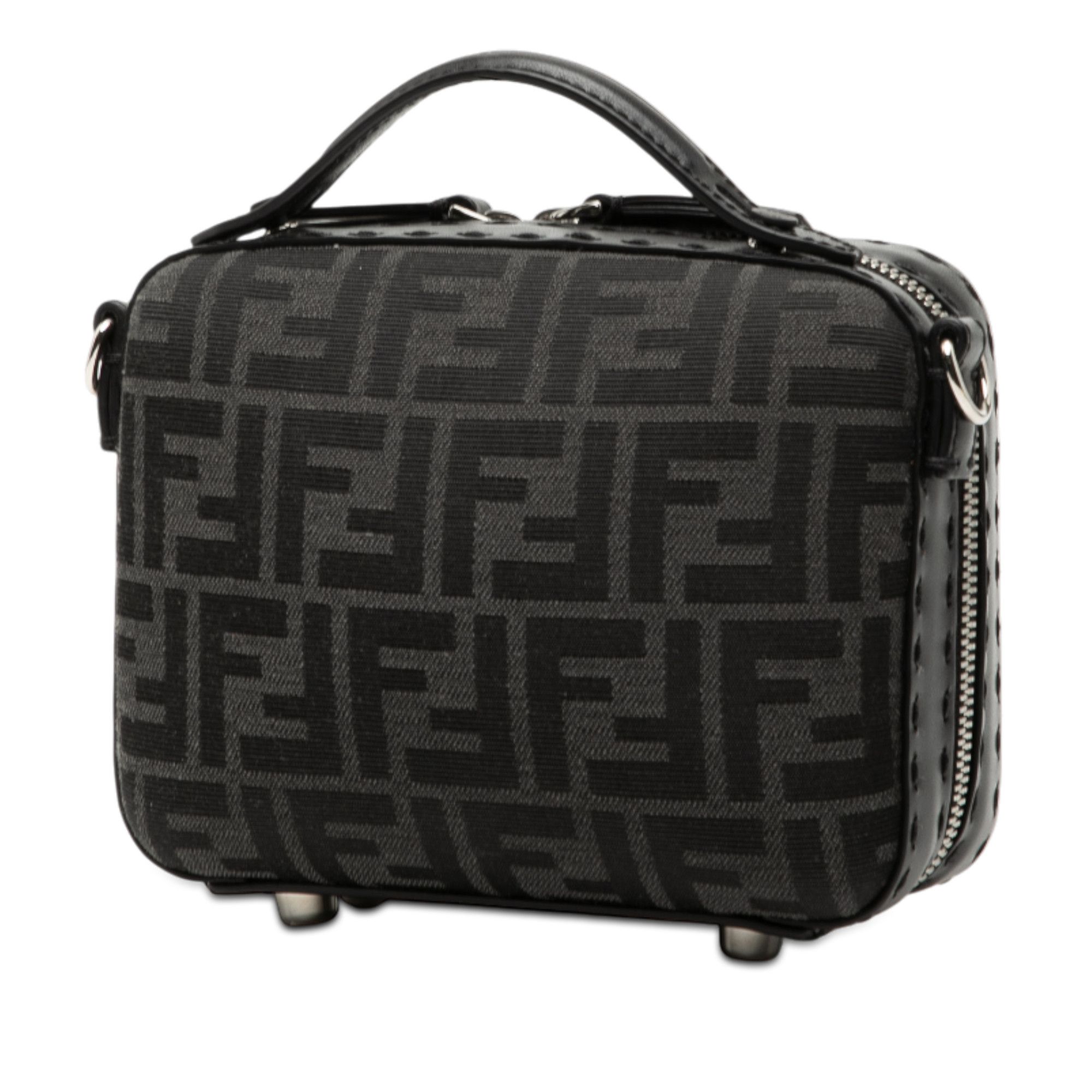 Fendi Fendi Mini Zucca Canvas Suitcase Bag Size ONE SIZE - 2 Thumbnail
