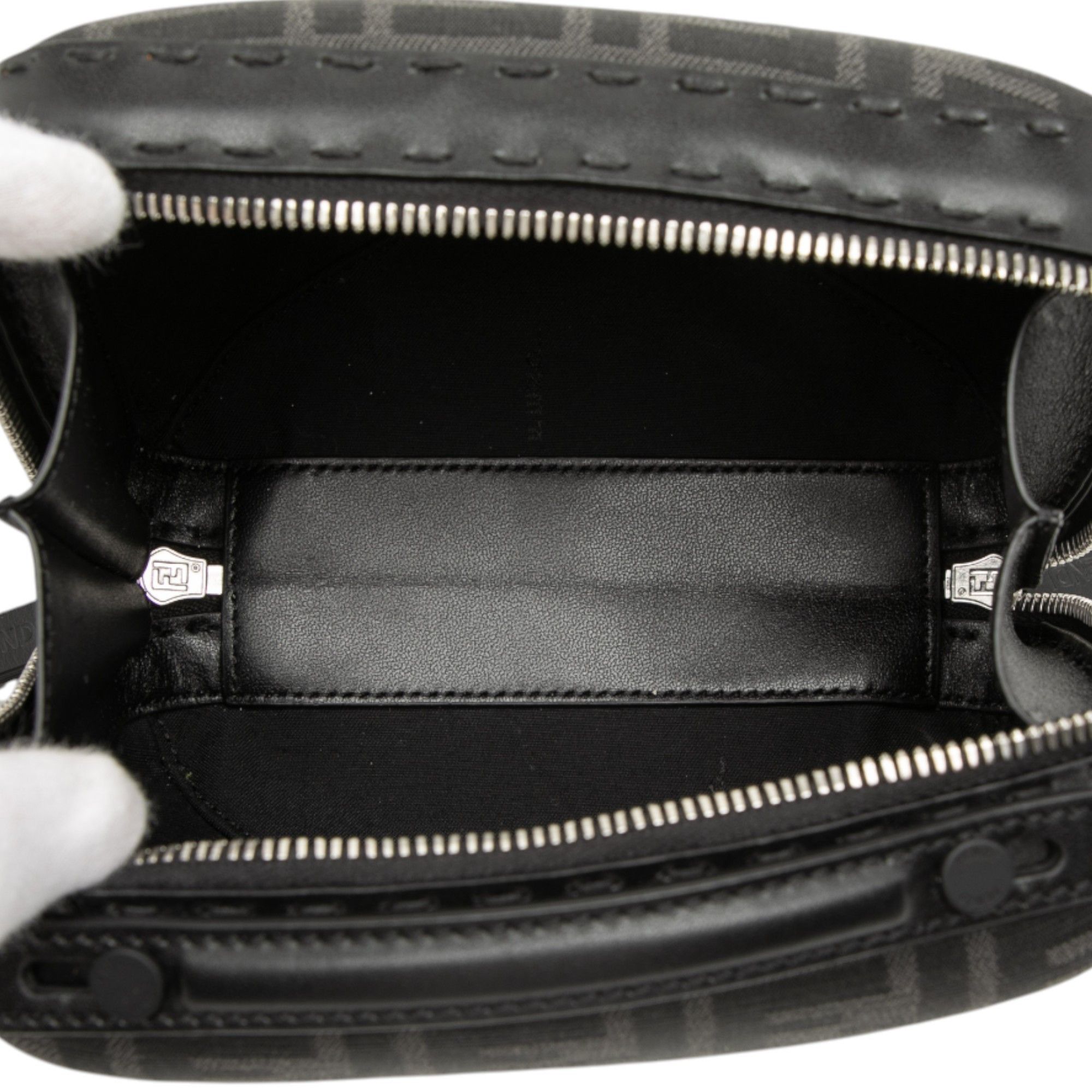 Fendi Fendi Mini Zucca Canvas Suitcase Bag Size ONE SIZE - 4 Thumbnail