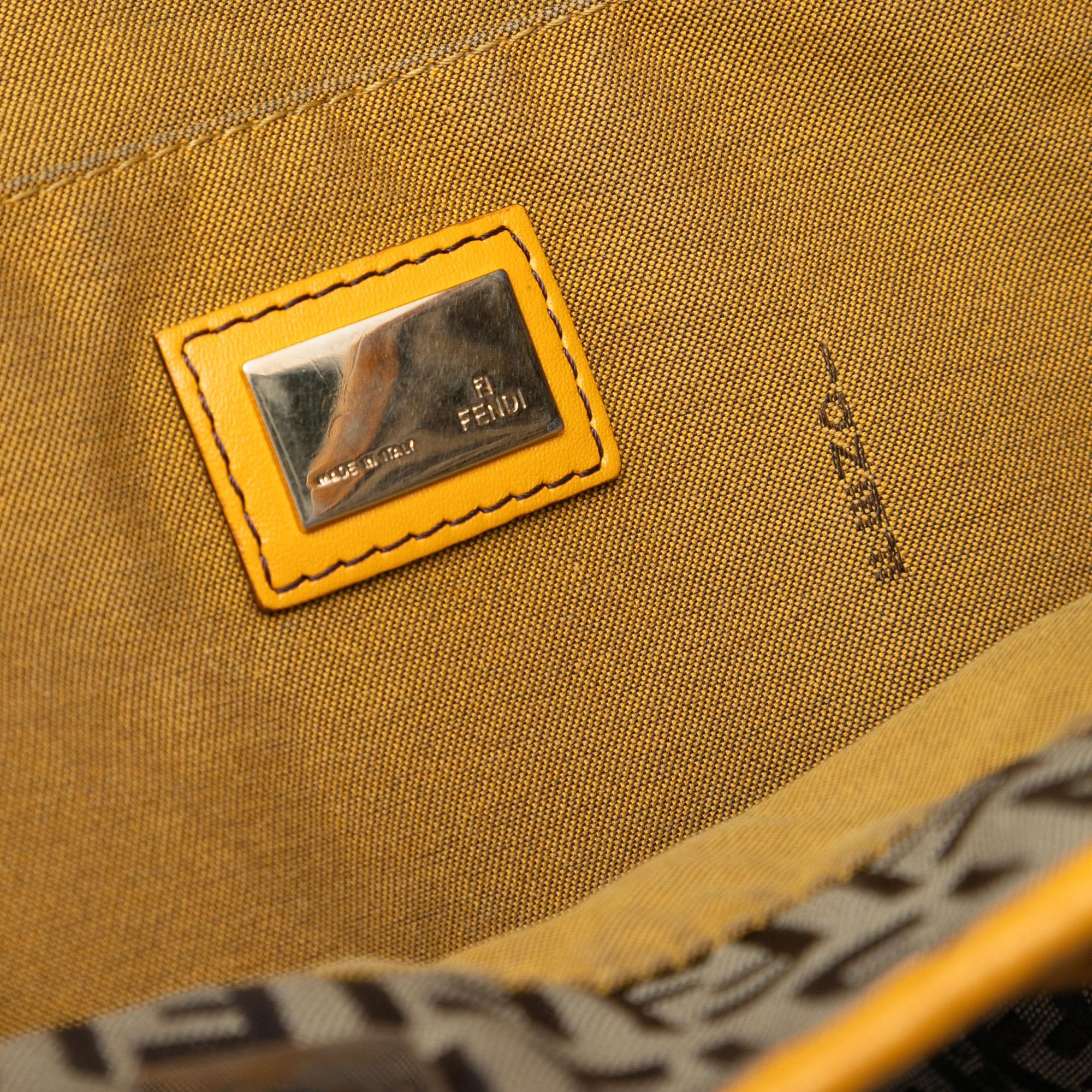 Fendi Fendi Zucchino Canvas Chef Front Pocket Shopping Tote Size ONE SIZE - 6 Thumbnail