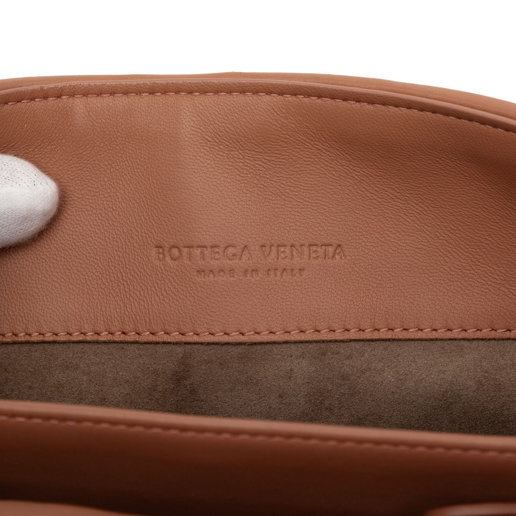 Bottega Veneta Bottega Veneta Small Nappa Intrecciato Studded Olimpia Shoulder Bag Size ONE SIZE - 5 Thumbnail