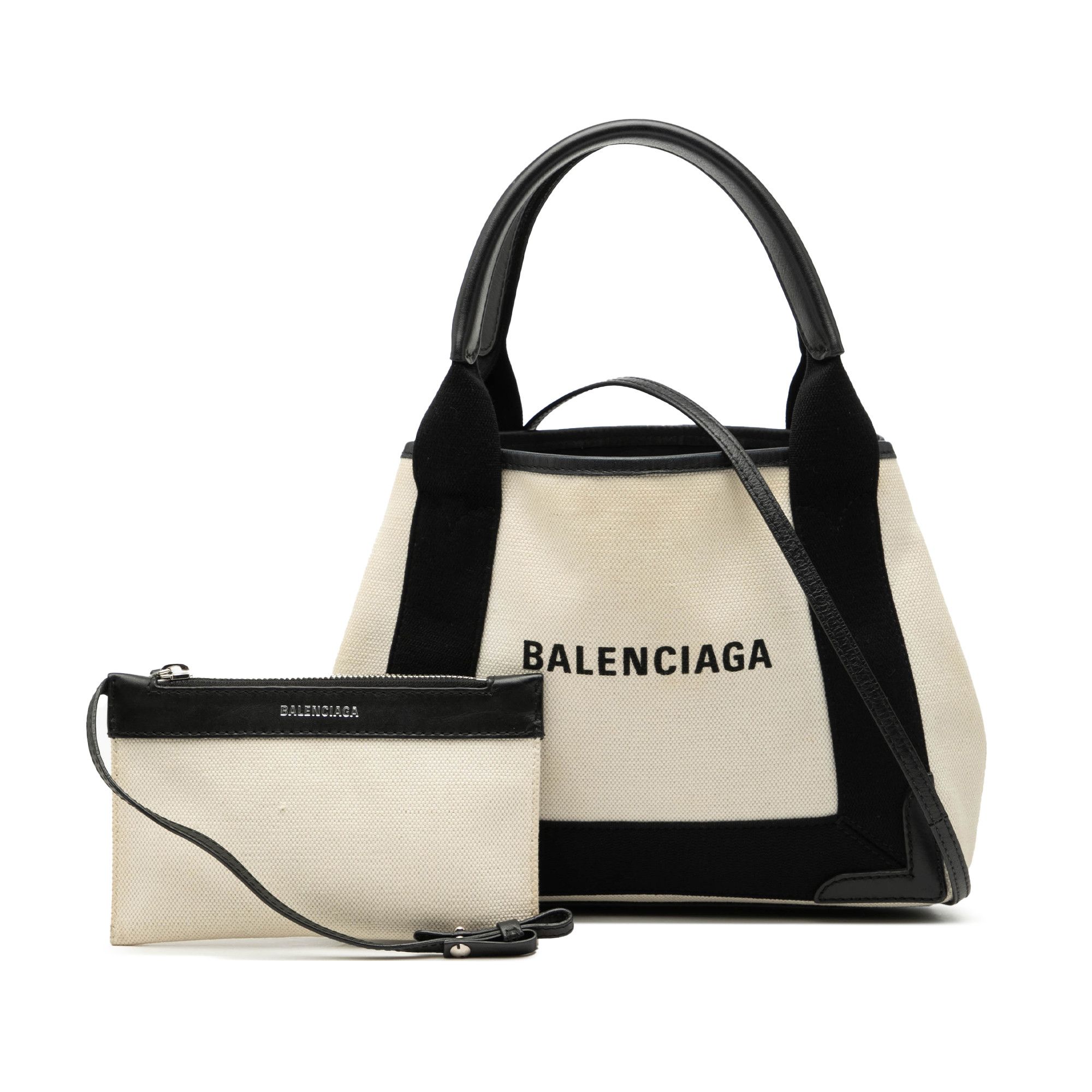 Balenciaga Balenciaga Canvas Navy Cabas XS Size ONE SIZE - 8 Thumbnail