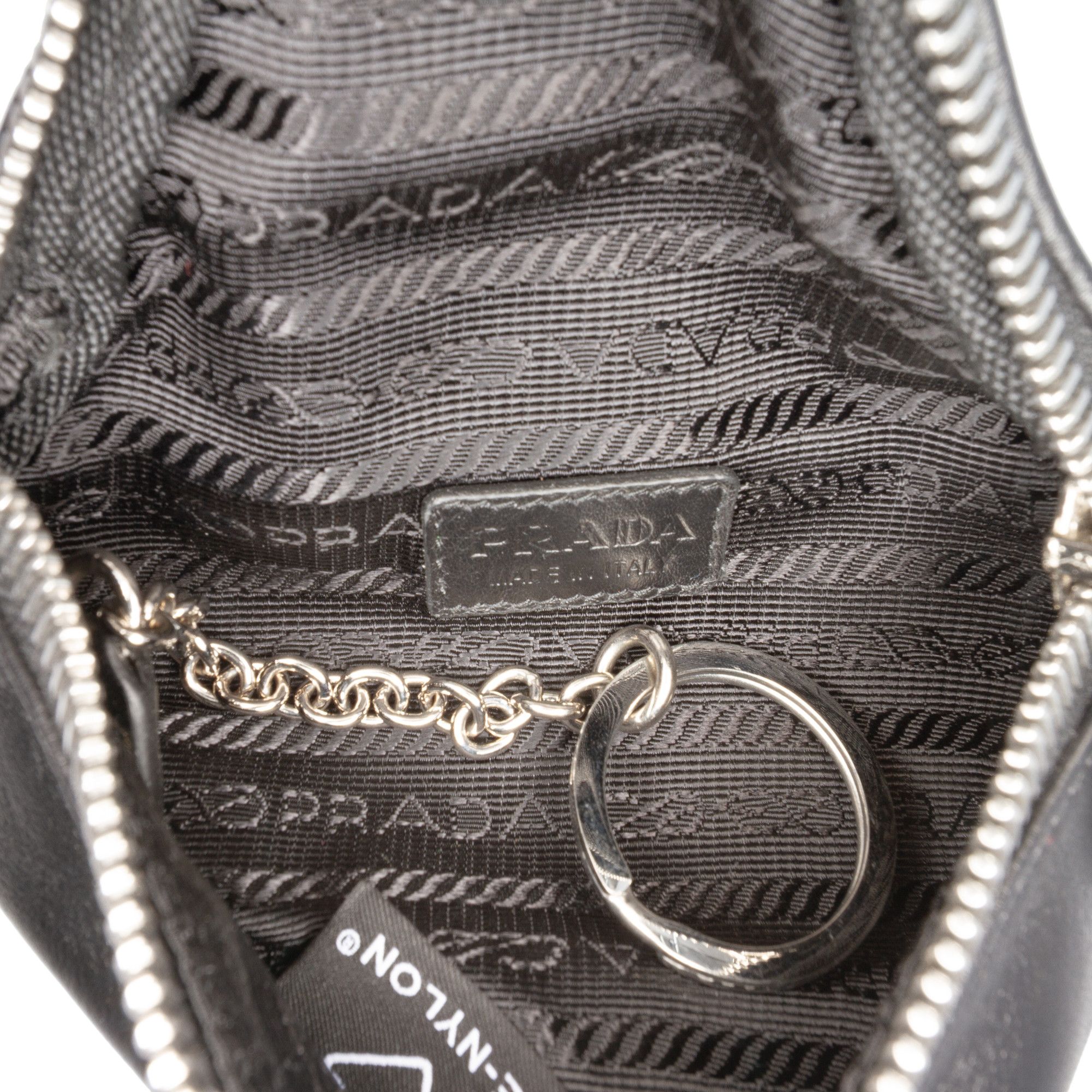 Prada Prada Mini Soft Nappa Triangle Pouch Size ONE SIZE - 4 Thumbnail