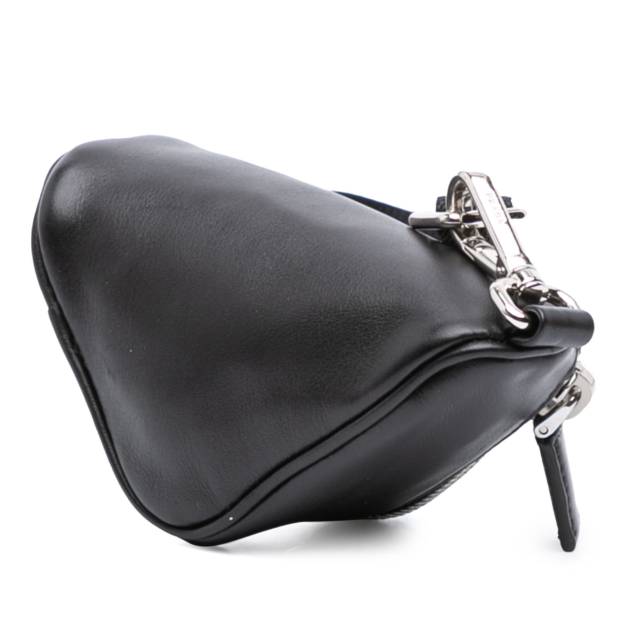 Prada Prada Mini Soft Nappa Triangle Pouch Size ONE SIZE - 2 Thumbnail